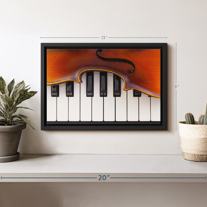 Classical Instruments Canvas Print, 9" H x 13" W