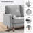 Velvet Lounge Sofa Seats 3, Highly Resilient And Comfortable Design, Comes With 2 Pillows, Suitable For A Variety Of Home Spaces-2030646558-2030646544