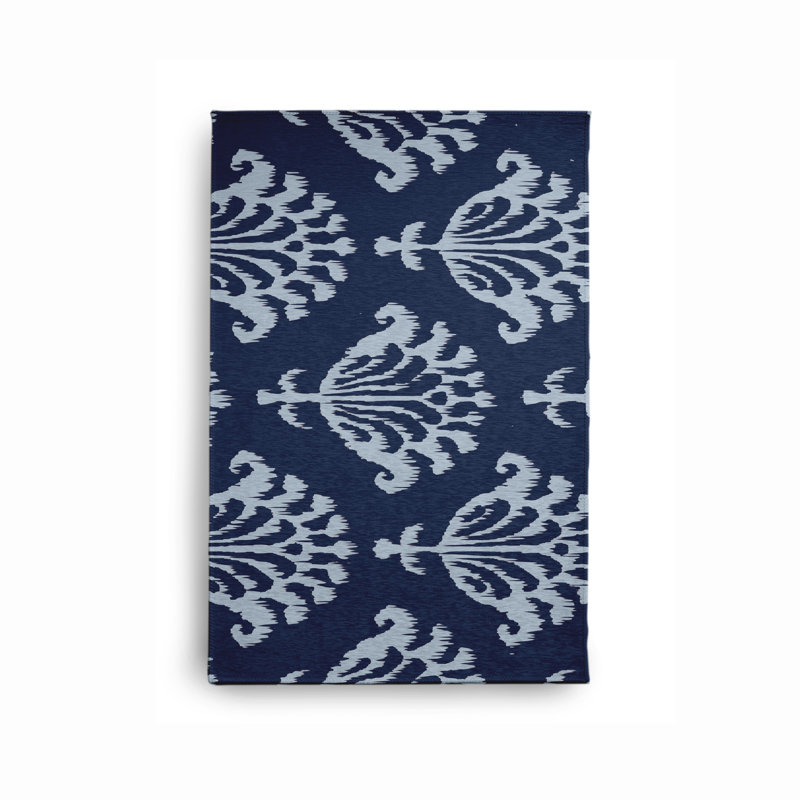 41_Fleur tapis en chenille I-Kat, Rectangle 3 pi x 5 pi