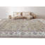 Tapis doré et crème de haute qualité noué à la main