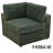 Ishka Corduroy Sectional Left Hand Facing