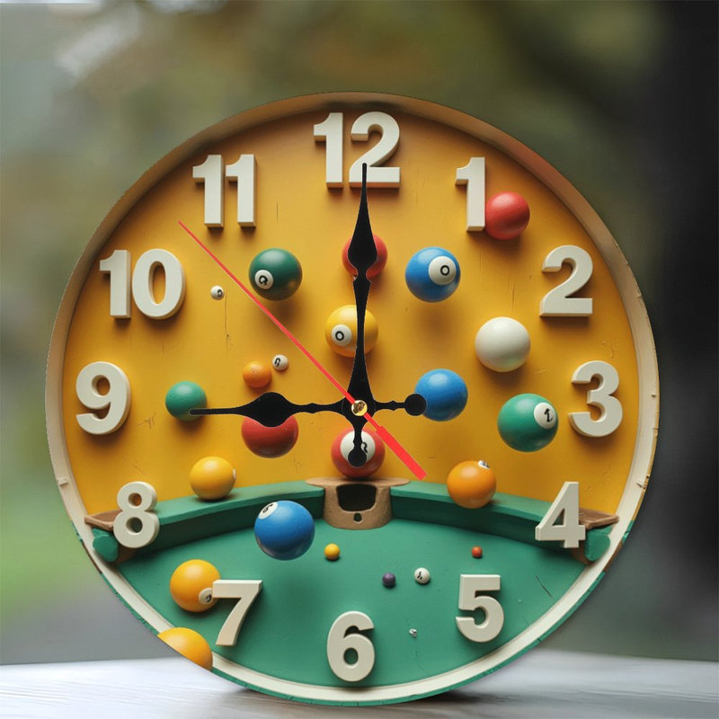 Colorful Indoor Billiard Game Board