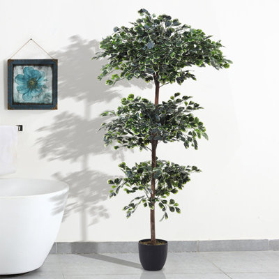 185cm Faux Zamioculcas Tree in Freestanding