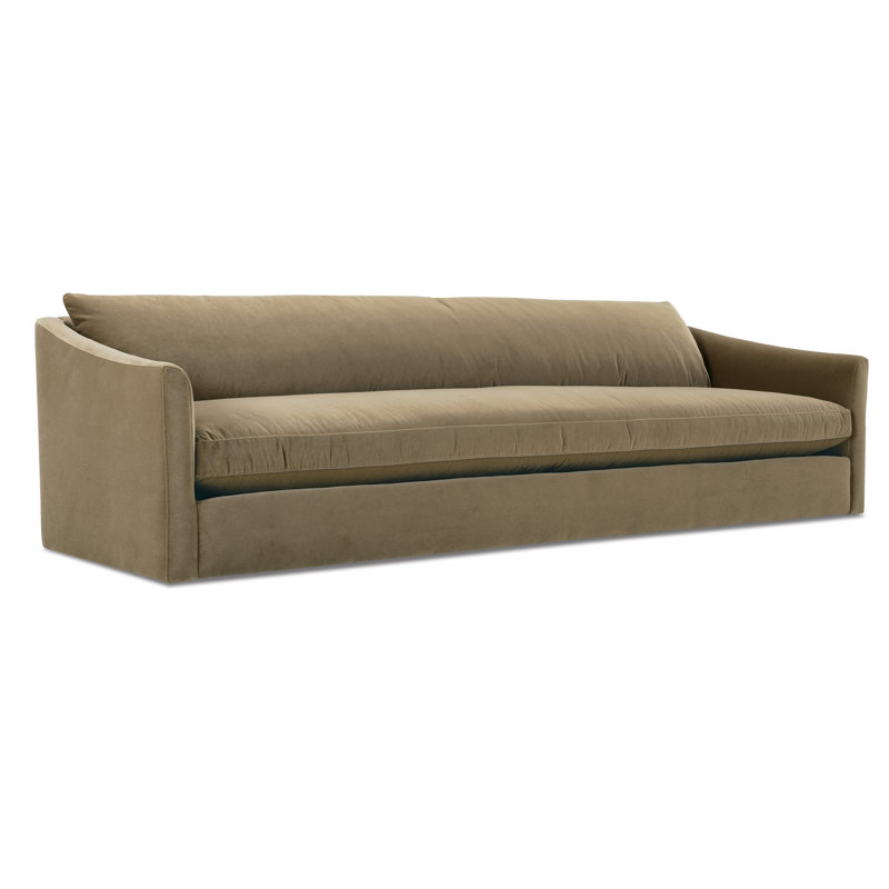Adler Sofa, Nugget Velvet, 32" H x 110" W x 39" D