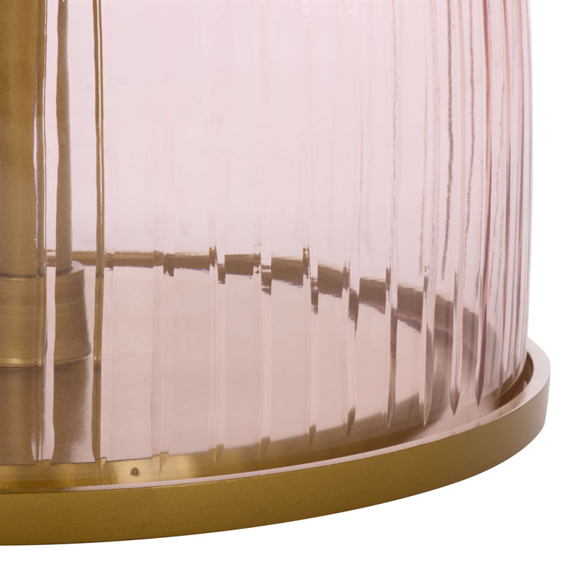 Table d'appoint Kashi, Rose