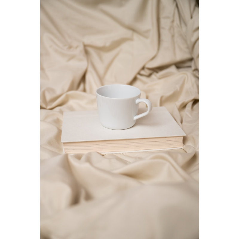 Omne Sleep 4-Piece Cream Bamboo Twin Hypoallergenic Sheet Set, Cream, King Sheet Set