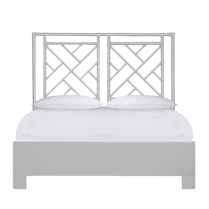 Alden Bed, Queen, Light Gray