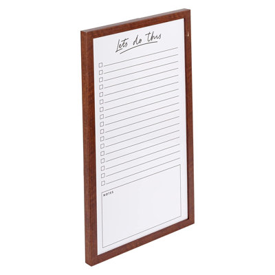 Magnetic Plastic Dry Erase Board