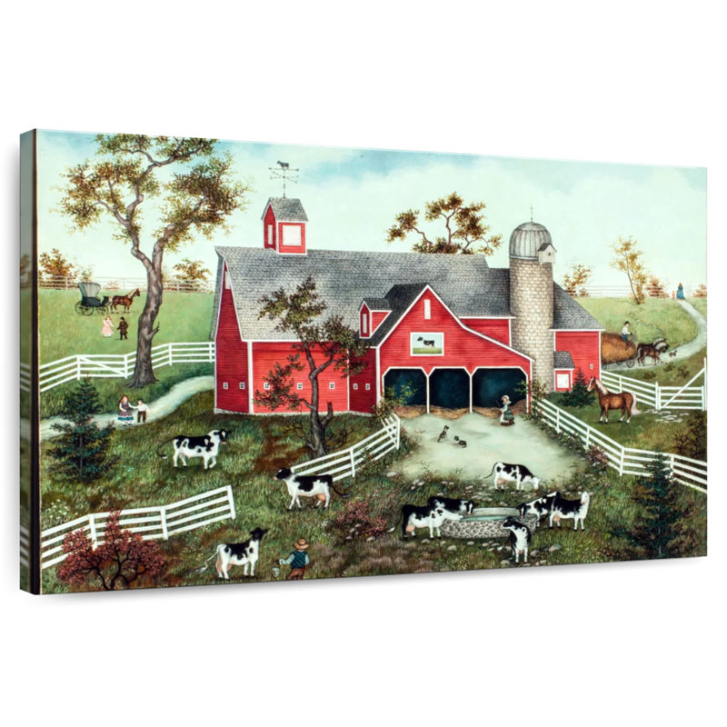 Lilie Cows Cows Cows, 26" H x 39" W