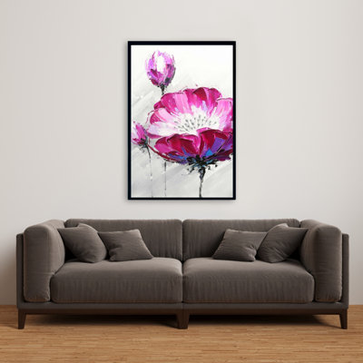 " Fuchsia Wild Flower "