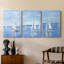 Série Sea and Shore - Collection de toiles tendues avec châssis Premium - Prêt à être accroché-2014638720