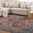 Labarbera Oriental Machine Washable Red/Blue Non-Slip Backing Area Rug-1454192286