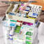 Boîte de rangement multi-compartiments pour pharmacie
