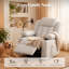 Fauteuil inclinable électrique pivotant avec fonction mémoire, rotation de 320 °, bascule douce, accoudoirs réglables et support pour téléphone-2106589115