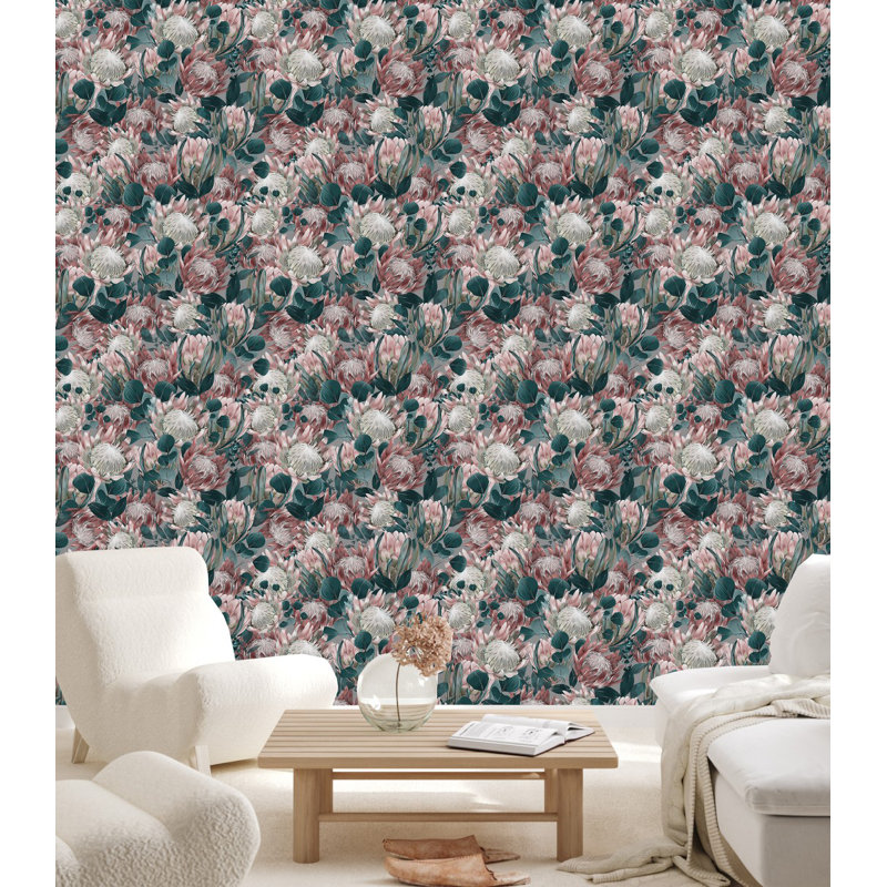 Carreau de papier peint l 25 po, L 2,08 pi x L 10,42 pi
