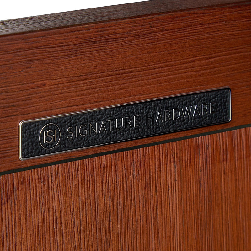 Elmdale 36" Freestanding Mahogany Single Basin Vanity  Oval Undermount Sink - 8" Faucet Holes, Carrara Marble, Charcoal Black
