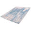 Tapis unique en viscose 8 pi x 10 pi turquoise New Age