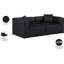 Canapé modulaire 2 pièces rembourré-98580137