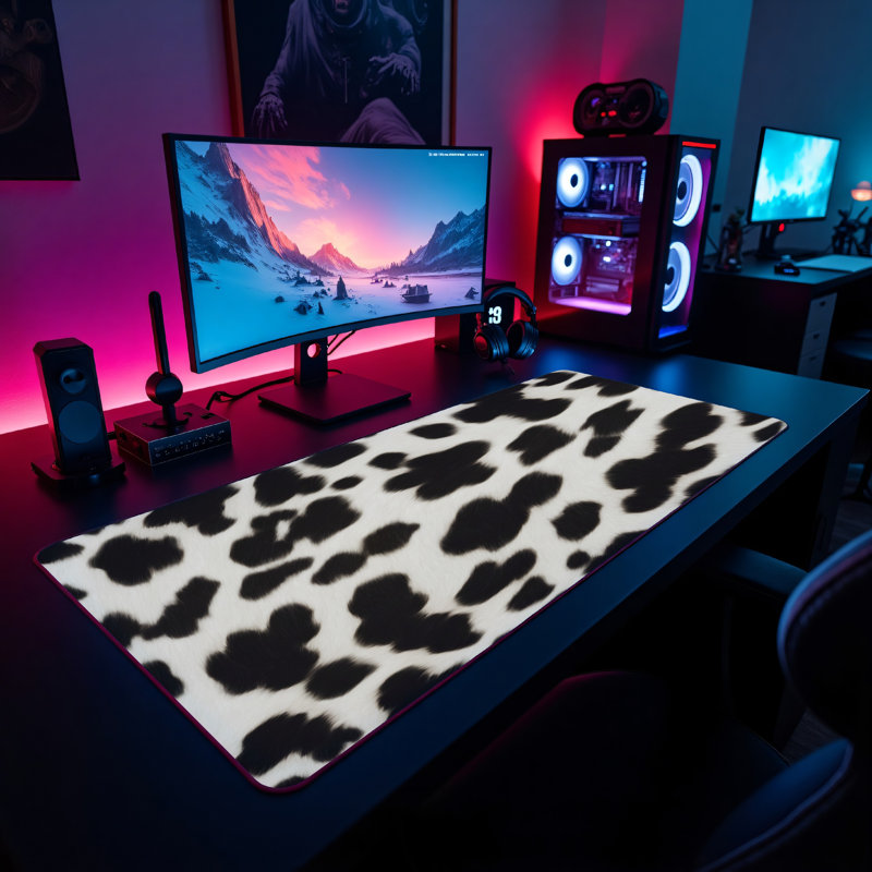 Polyester Desk Pad, 31.5x15.5