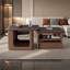 Table basse moderne simple en bois massif