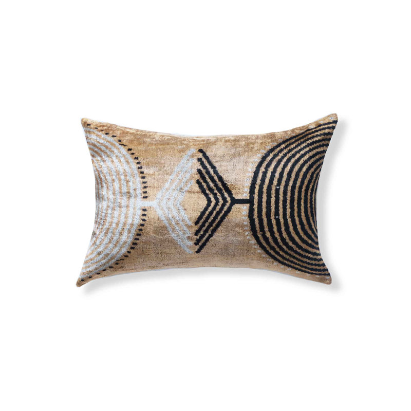 Homs Silk Lumbar Pillow Cover & Insert