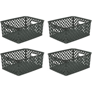 Panier en plastique Starplast (Ensemble de 4)