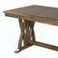 Ensemble de table de salle à manger Mid-Century en bois massif 7 pièces avec tables rembourrées et rallonge