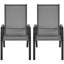 Stackable Outdoor Patio Dining Armchair-933342355