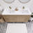 Spring 60" Double Sink Bathroom Vanity