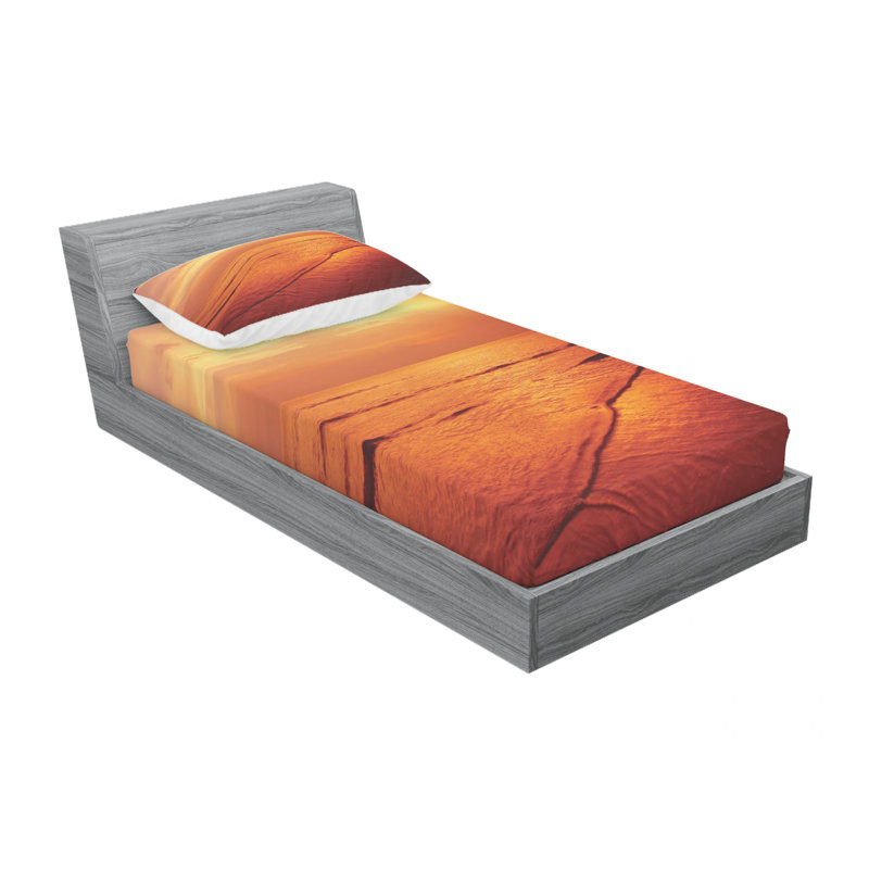 Microfiber Sheet Set, Twin XL Sheet Set with Fitted Sheet