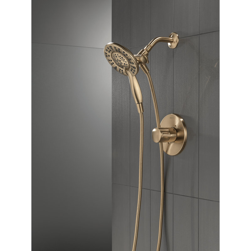 Delta Monitor 14 Series Shower Only Trim Only with In2ition Hand Shower, Champagne Bronze