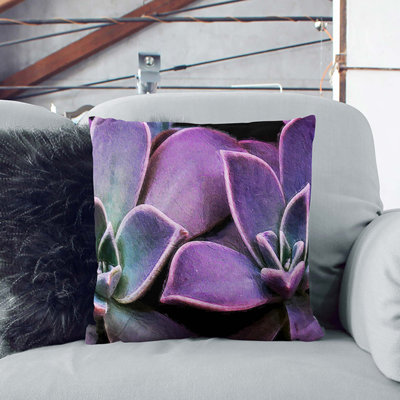 Floral Square Cushion
