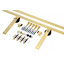 Andromede Single Door Barn Door Hardware Kit