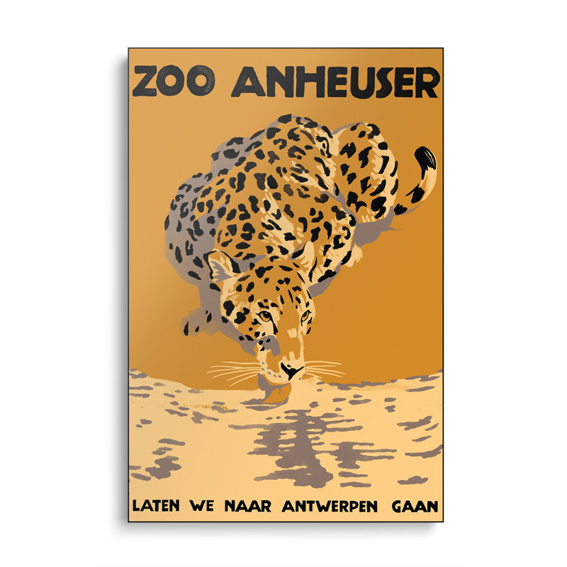Impression sur toile, "Ste affiche" par Jacob Green