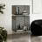 Gray Acrylic+Stainless Steel Display Cases-121494720