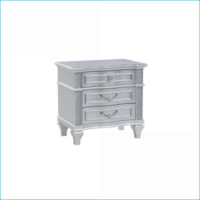 Table de chevet 3 tiroirs Mystic