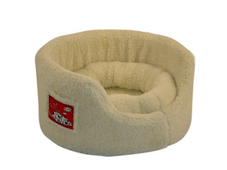 Round Fleece Pet Bed