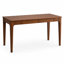 Bureau en bois massif 47 po avec tiroirs, bureau d'écriture Mid Century Modern pour bureau à domicile et petits espaces, noyer-998307212