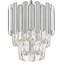 Rumbaugh 1 - Light Chrome Crystal Pendant