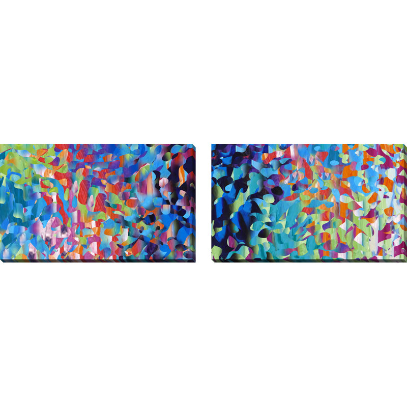 «Caught up Together I 1 Thessalonians 4: 17 I», ensemble de 2 reproductions d'art graphique sur toile