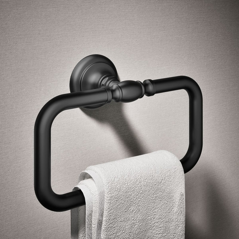 Artifacts Towel Ring, Noir mat