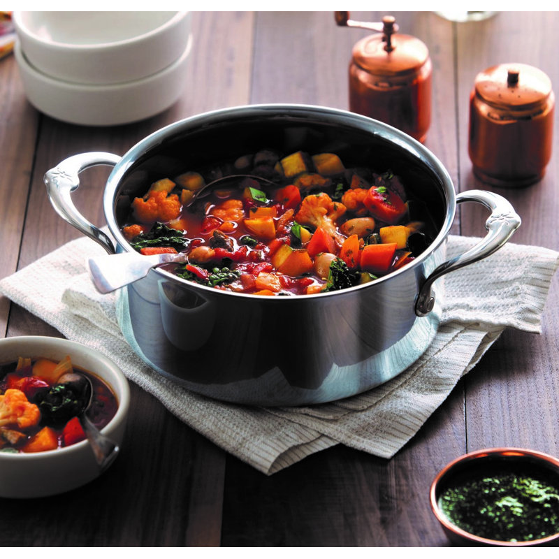 Hestan NanoBond Covered Soup Pot, 3 qt.