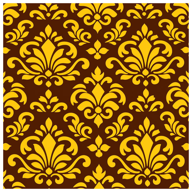 Coussins décoratifs à double face jaune et brun, 20 x 20 inches