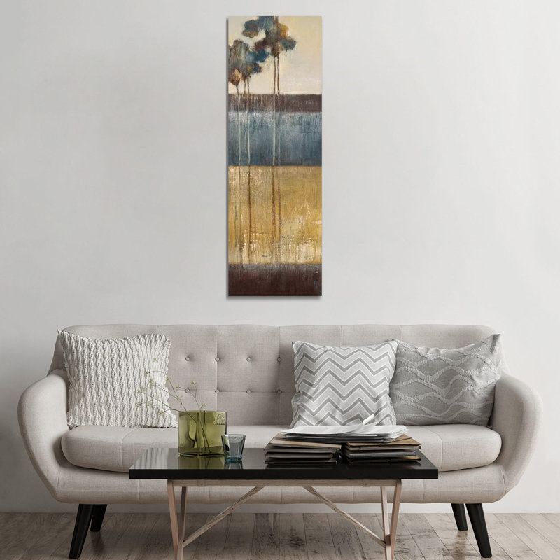 Palisade Palms II by Terri Burris - Panoramic Gallery-Wrapped Canvas Giclée on Canvas, Canvas