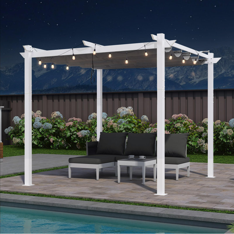 3m x 3m Aluminium Pergola