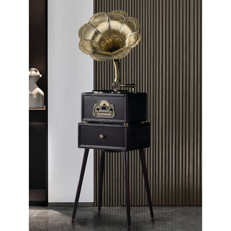 Gramophone rétro français moderne et luxueux