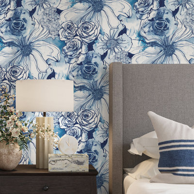 Peel & Stick Floral Roll
