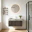 Meuble-lavabo flottant avec espace de rangement multifonctionnel et trou de robinet simple-493843970-493843971