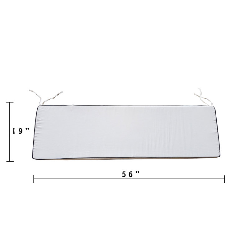 Coussin de banc d’extérieur Passarelli, Petit