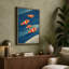 Swimming Clownfish Coastal - Print-136802778-136802783